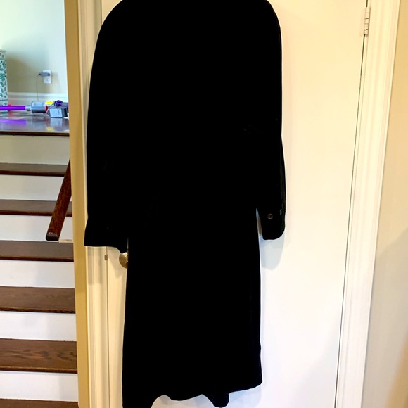 Japardine men lightweight full length black coat - Picture 6 of 7